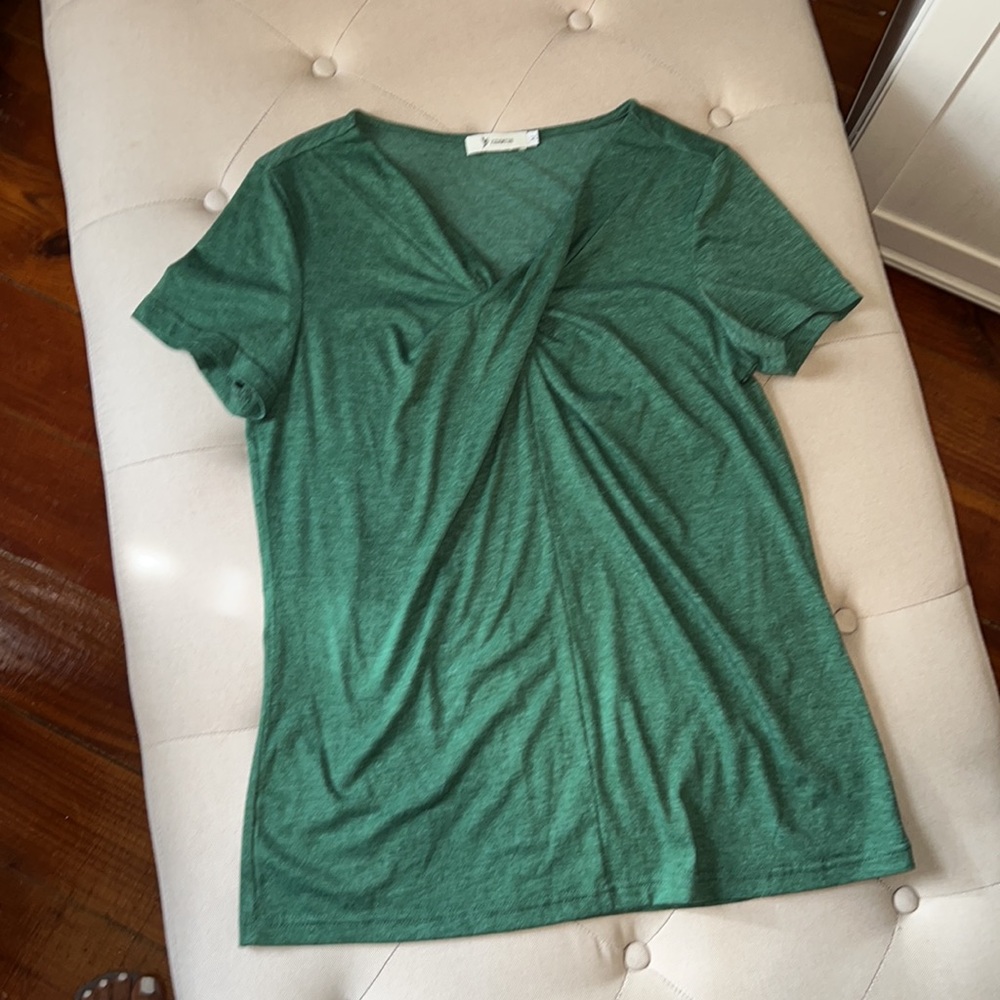 Simple Soft Top Green top - Picture 5 of 6